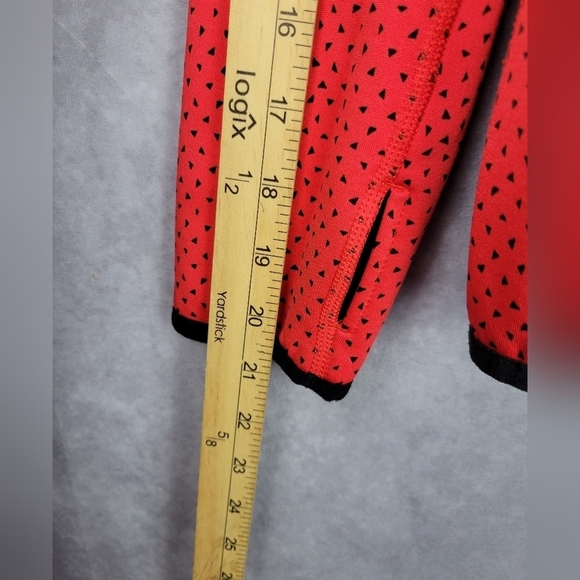 NIKE THERMA-FIT SWOOSH PULLOVER HOODIE RED WOMEN'S SIZE M - Picture 7 of 9